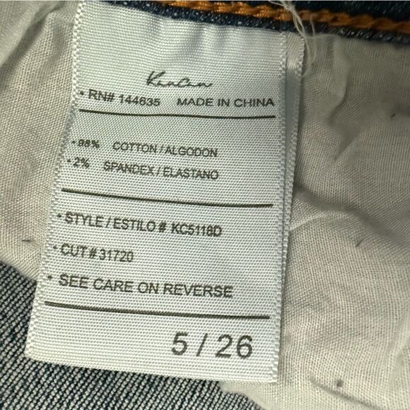 KanCan Blue Jeans with Distressed Details - Picture 4 of 6